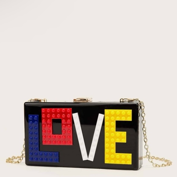 Love chain square purse - Picture 7 of 9